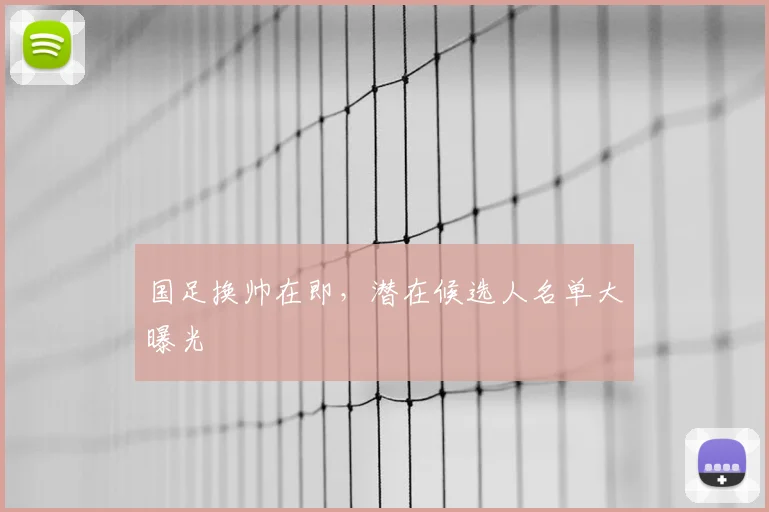 国足换帅在即，潜在候选人名单大曝光